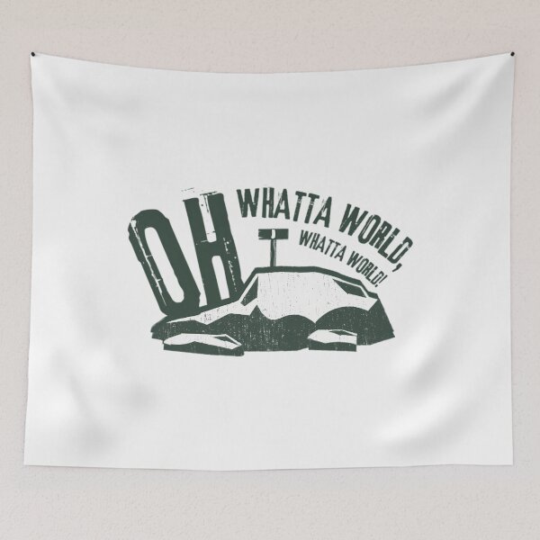 Item preview, Whatta World Static Lyric Art  	 designed and sold by akomahsyniw.