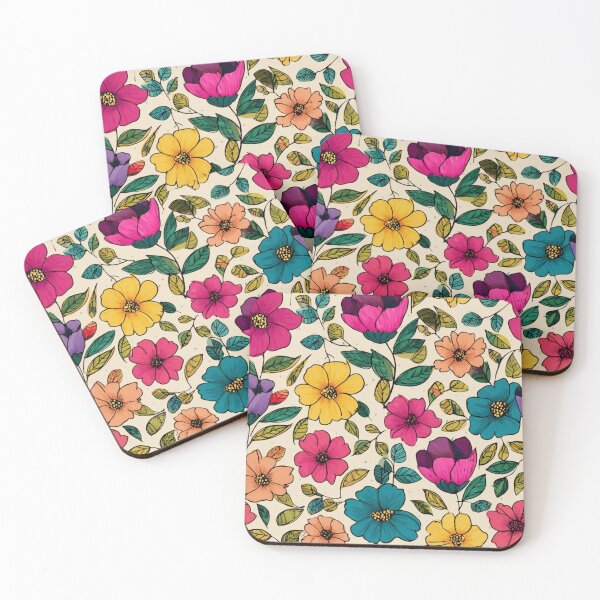 Item preview, Flowers Colorful Design designed and sold by NicolasGlowArt.