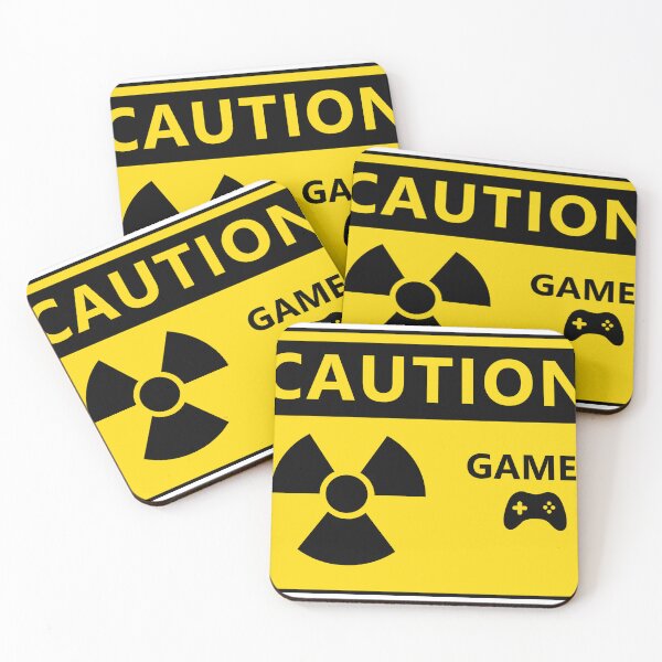 Item preview, CAUTION GAMER designed and sold by VieeveArt.