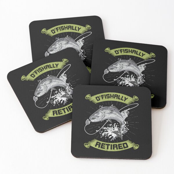 Item preview, O-Fish-Ally Retired Retire	t Fly Fishing 	 		 designed and sold by guguamoojidr.
