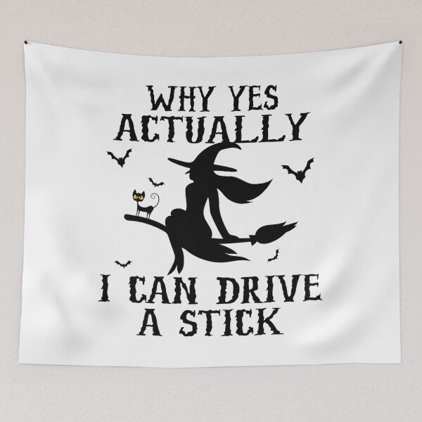 Item preview, Why Yes Actually I Can Drive A Stick Halloween 2023 	1	 designed and sold by njoyahmagnarg.