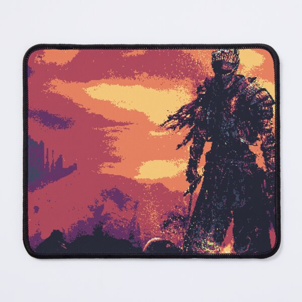 Item preview, Pixel Landscape Dark Souls III Soul of Cinder designed and sold by Planetation.