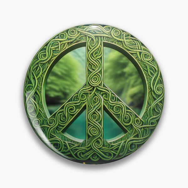 Item preview, Celtic Peace Sign by the Forest River designed and sold by PEACELOVERSART.