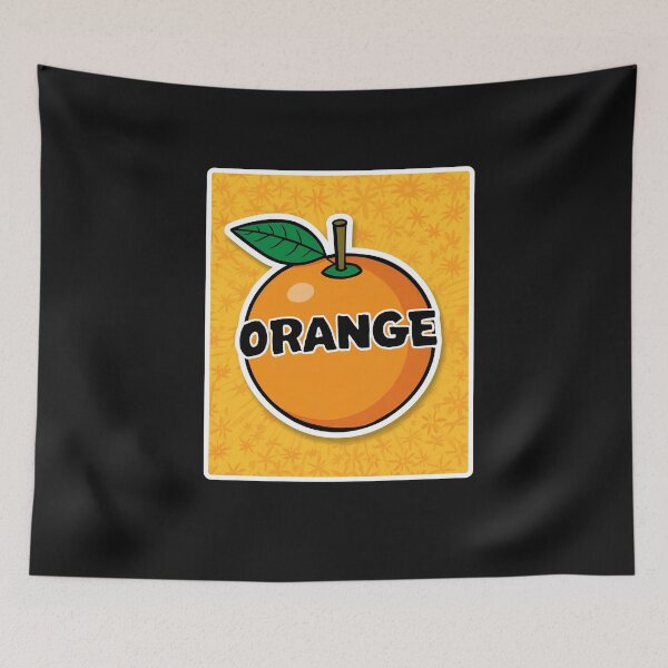 Item preview,  A JUICY ORANGE STICKER designed and sold by aledfychan.