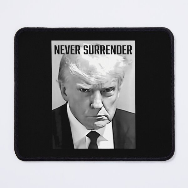 Item preview, Trump Mug Shot - Donald Trump Mug Shot - Never Surrender Pullover designed and sold by lovishmoterom.