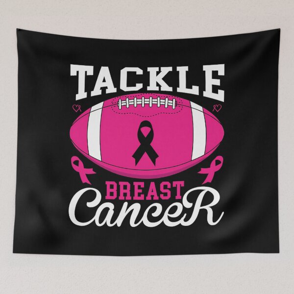 Artikelvorschau, Tackle Football Pink Ribbon Brustkrebs-Bewusstsein 2 entworfen und verkauft von kaiviramjaku.