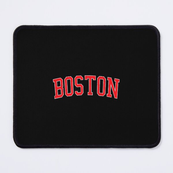 Item preview, Vintage Boston MA Varsity Style Red Text designed and sold by entiljunioen.