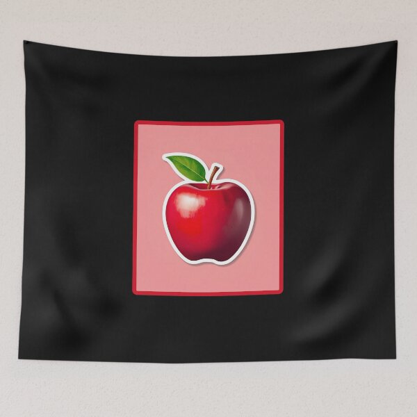 Item preview, A JUICY APPLE STICKER designed and sold by aledfychan.