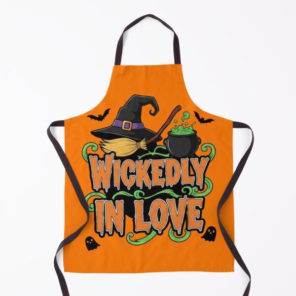 Item preview, Wickedly In Love" Witchy Halloween Design designed and sold by Silent Watch Threads..