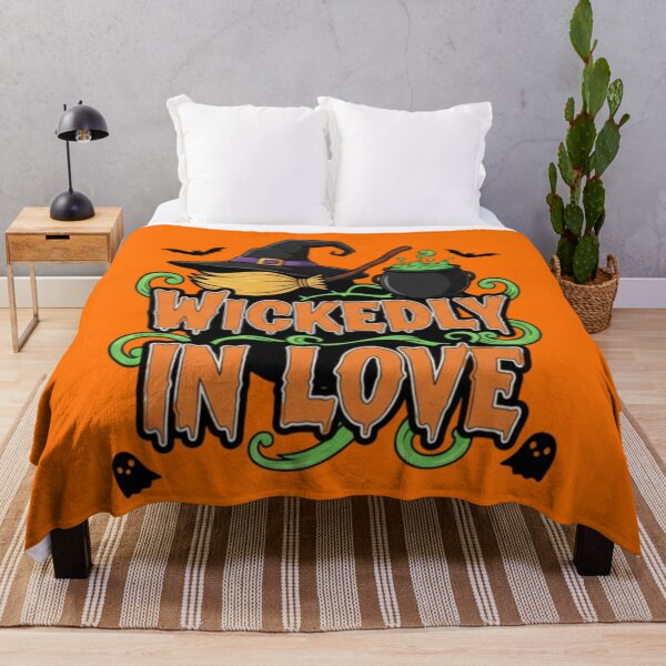Item preview, Wickedly In Love" Witchy Halloween Design designed and sold by Silent Watch Threads..