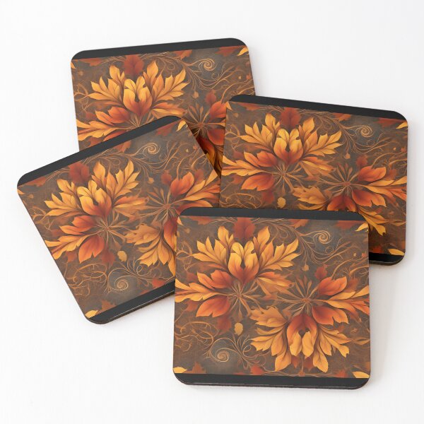 Item preview, Fractal de otoño designed and sold by Bobs AI Art.