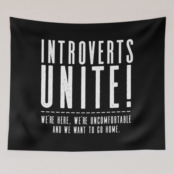 Item preview, Funny Sarcastic Introvert 	 - Introverts Unite!1	 designed and sold by litabegorrisn.
