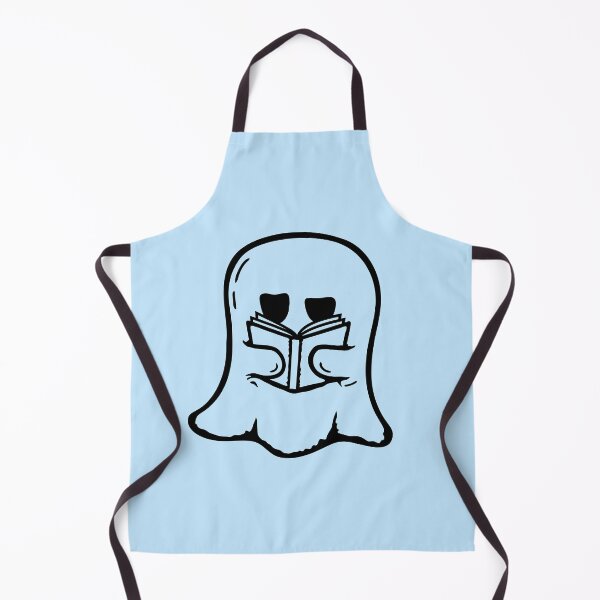 Item preview, Smart Ghost Reading Book Nerd Curious Cute Halloween designed and sold by shirt-o-mat.