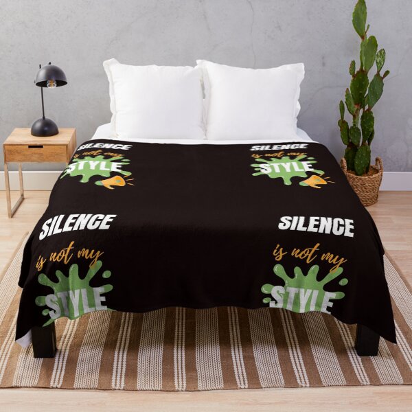 Item preview, Silence Is Not My Style – Bold Empowerment Quote for Women & Men designed and sold by NCODesigns.