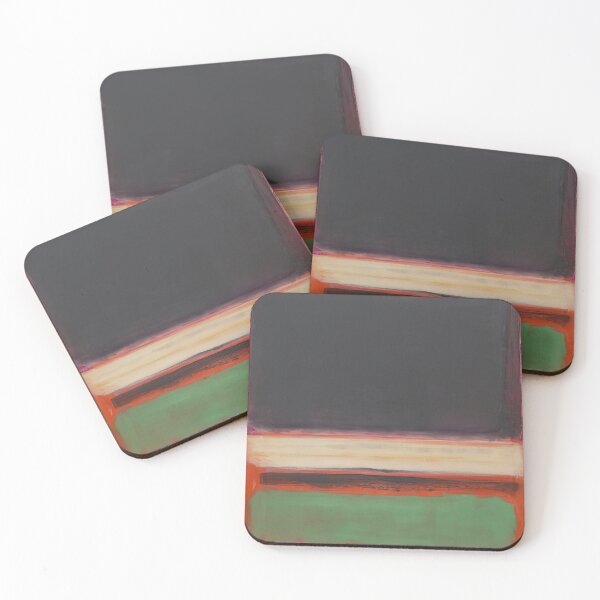 Item preview, No.3no.13 (magenta, Black, Green On Orange) - 1949 By Mark Rothko designed and sold by IUFUSYU.