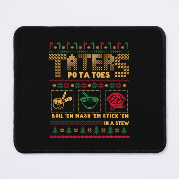 Item preview, Funny Christmas Taters Potatoes Ugly Christmas Sweater Swea		 designed and sold by jailumanfoz.