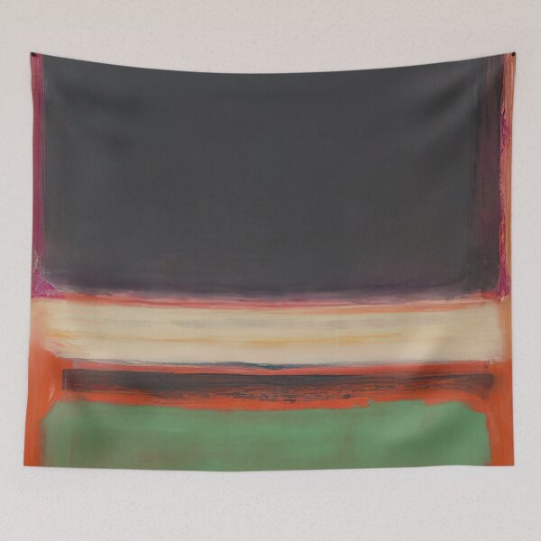 Item preview, No.3no.13 (magenta, Black, Green On Orange) - 1949 By Mark Rothko designed and sold by IUFUSYU.