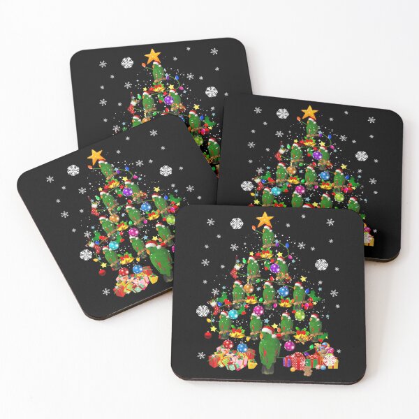 Item preview, Santa Eclectus Birds Christmas Tree Lights Santa Parrots 		 designed and sold by magenuapurvg.