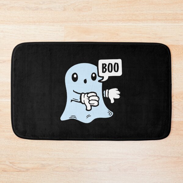 Item preview, Ghost Boo Thumbs Down Halloween Funny Disapproval Comic designed and sold by shirt-o-mat.
