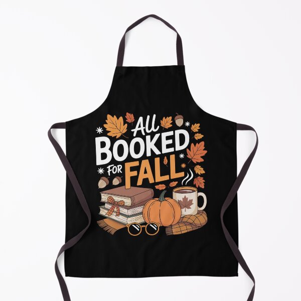 Item preview, All Booked for Fall – Cozy Autumn Reading Vibes designed and sold by The Loved Label.