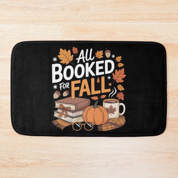 Item preview, All Booked for Fall – Cozy Autumn Reading Vibes designed and sold by The Loved Label.