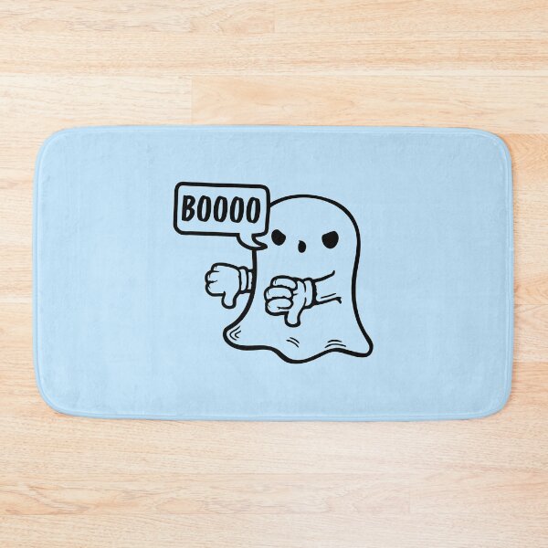 Item preview, Ghost Boo Thumbs Down Halloween Funny Disapproval Comic designed and sold by shirt-o-mat.