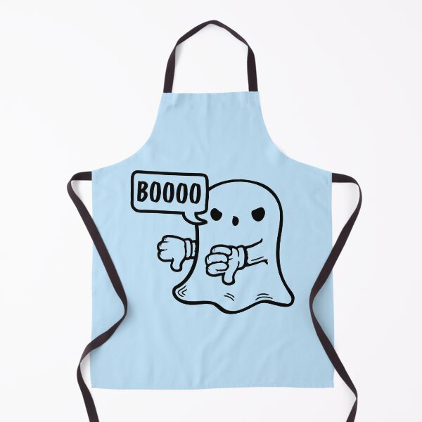 Item preview, Ghost Boo Thumbs Down Halloween Funny Disapproval Comic designed and sold by shirt-o-mat.