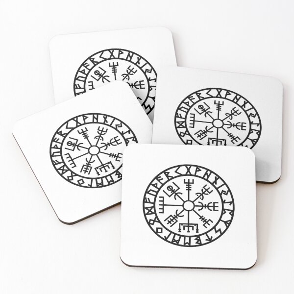 Aperçu de l'œuvre Vegvisir - Futhark - Runes - Navigateur - Vikings créée et vendue par zelimolssic.