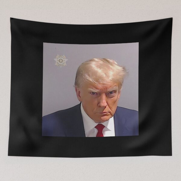 Item preview, Trump Mug Shot - Donald Trump Mug Shot - Never Surrender 		 designed and sold by lovishmoterom.