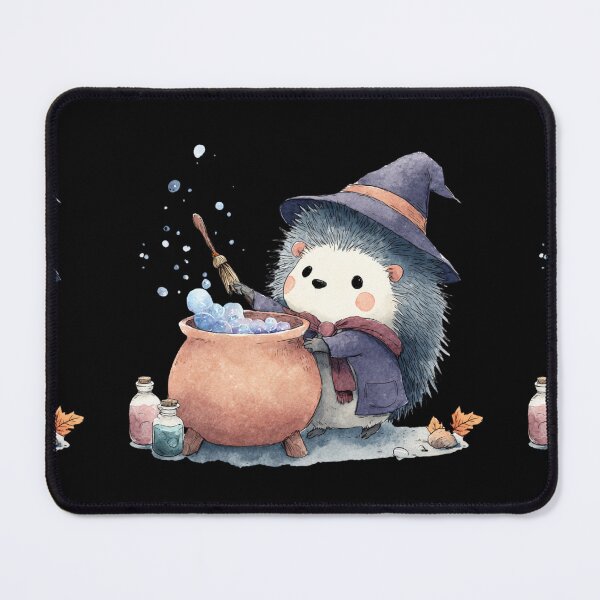 Item preview, Cute hedgehog witch designed and sold by MendaciousMina.