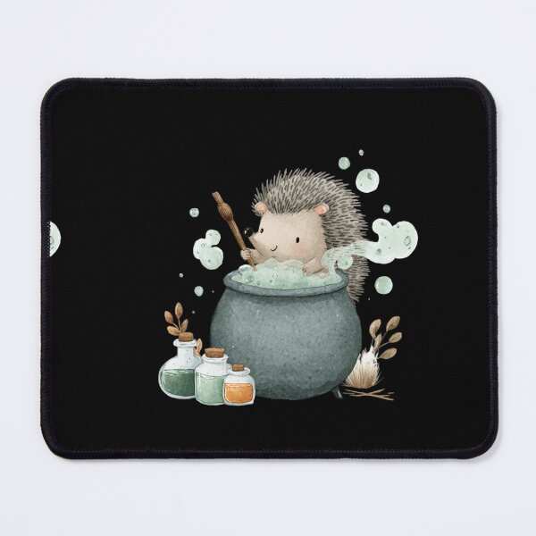 Item preview, Cute hedgehog witch designed and sold by MendaciousMina.