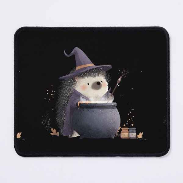 Item preview, Cute hedgehog witch designed and sold by MendaciousMina.