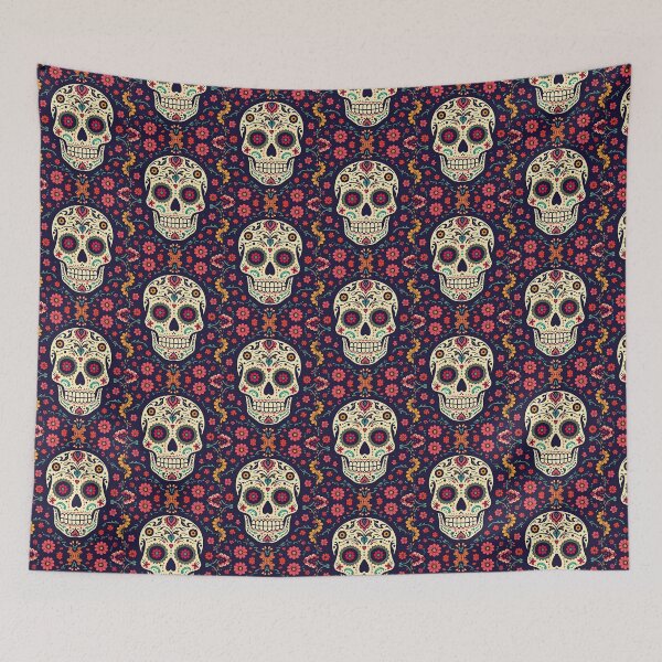 Item preview, Sugar Skull Halloween Skulls designed and sold by PatronesKawai.