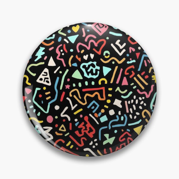 Item preview, Memphis Milano Neon Confetti - Retro 80s Abstract Geometric Pattern designed and sold by Esterlane.