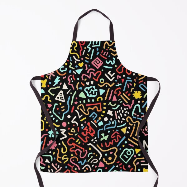 Item preview, Memphis Milano Neon Confetti - Retro 80s Abstract Geometric Pattern designed and sold by Esterlane.
