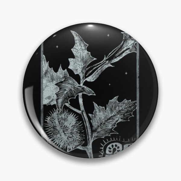 Item preview, Occult Psychoactive Jimson Weed Gothic Grunge Tarot Trip 		 designed and sold by guguamoojidr.
