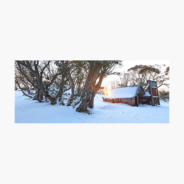 Wallace Hut, Falls Creek, Australia Photographic Print