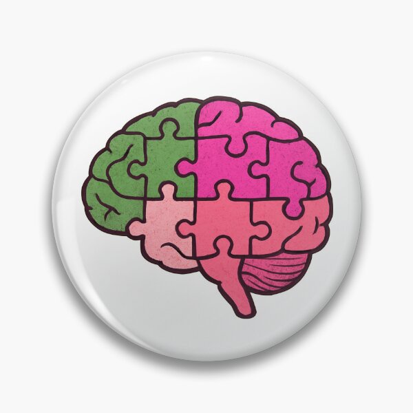 Item preview, Puzzle Piece Brain designed and sold by Porosenok.