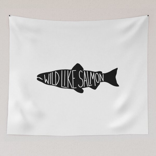 Item preview, Wild Like Salmon  	 designed and sold by njoyahmagnarg.