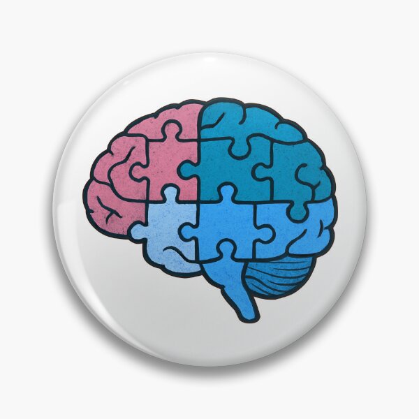 Item preview, Puzzle Piece Brain designed and sold by Porosenok.