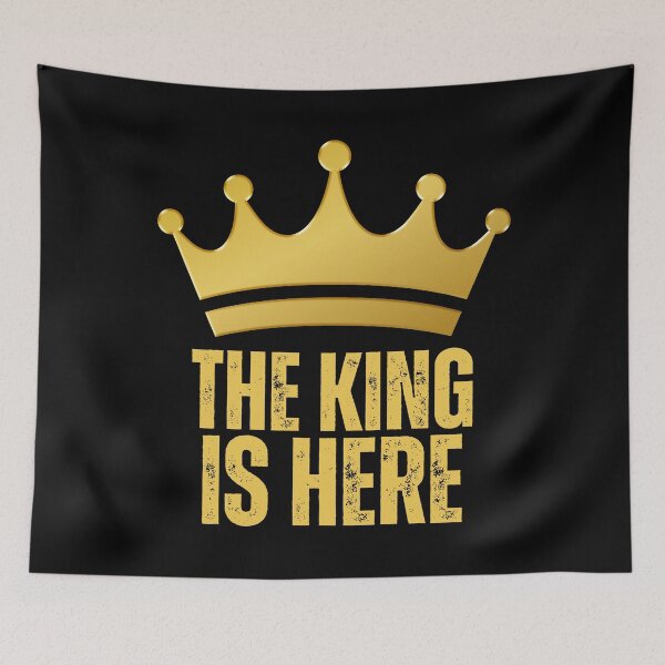 Item preview, ? The King Is Here – Bold Crown Design designed and sold by Karim-Karem.