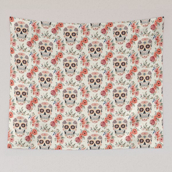 Item preview, Sugar Skull Halloween Skulls designed and sold by PatronesKawai.
