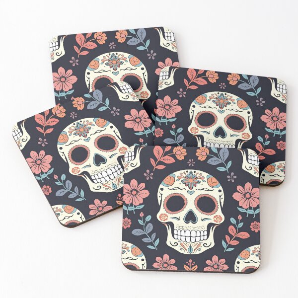 Item preview, Sugar Skull Halloween Skulls designed and sold by PatronesKawai.