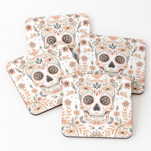 Item preview, Sugar Skull Halloween Skulls designed and sold by PatronesKawai.