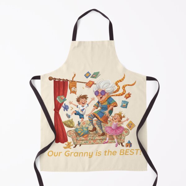 Item preview, Our Granny Is the Best – Fun Babysitting Grandma designed and sold by kornkobart.