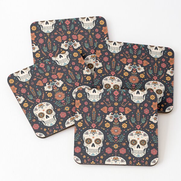 Item preview, Sugar Skull Halloween Skulls designed and sold by PatronesKawai.