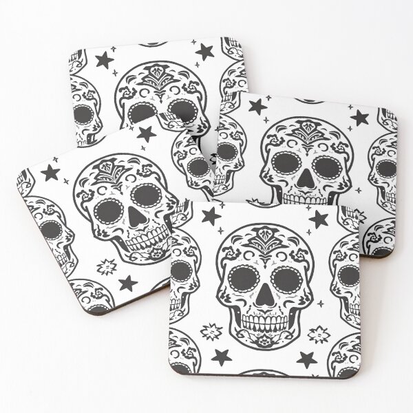 Item preview, Sugar Skull Halloween Skulls designed and sold by PatronesKawai.