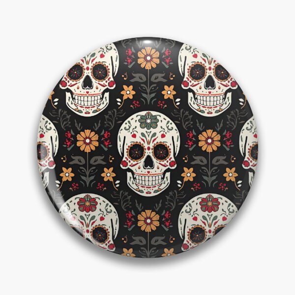 Item preview, Sugar Skull Halloween Skulls designed and sold by PatronesKawai.