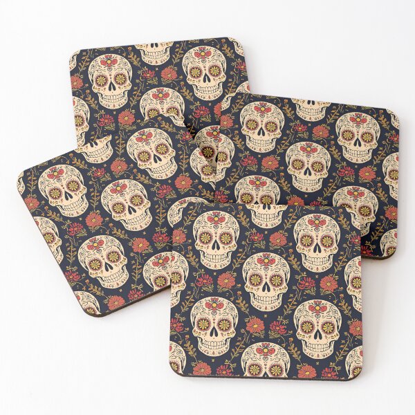 Item preview, Sugar Skull Halloween Skulls designed and sold by PatronesKawai.