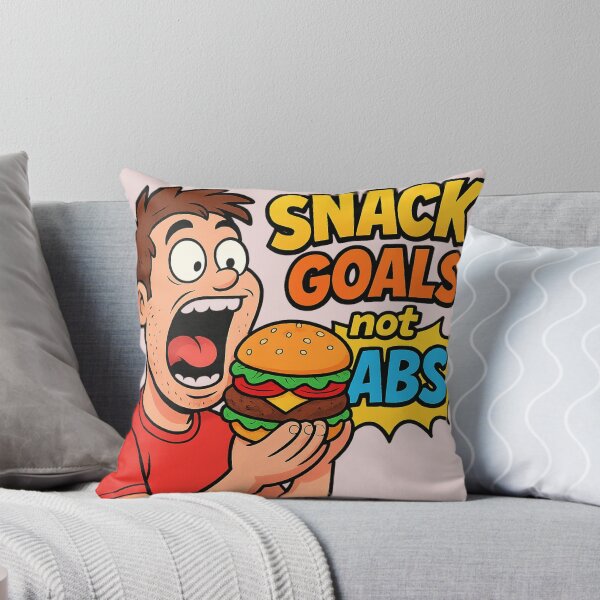 Item preview, Snack Goals, No Abs designed and sold by HeberJr79.